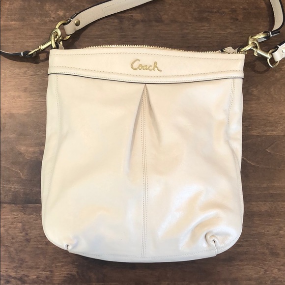 COACH Ashely Cream Carry All Satchel A1381-F20114 - Picture 3 of 7